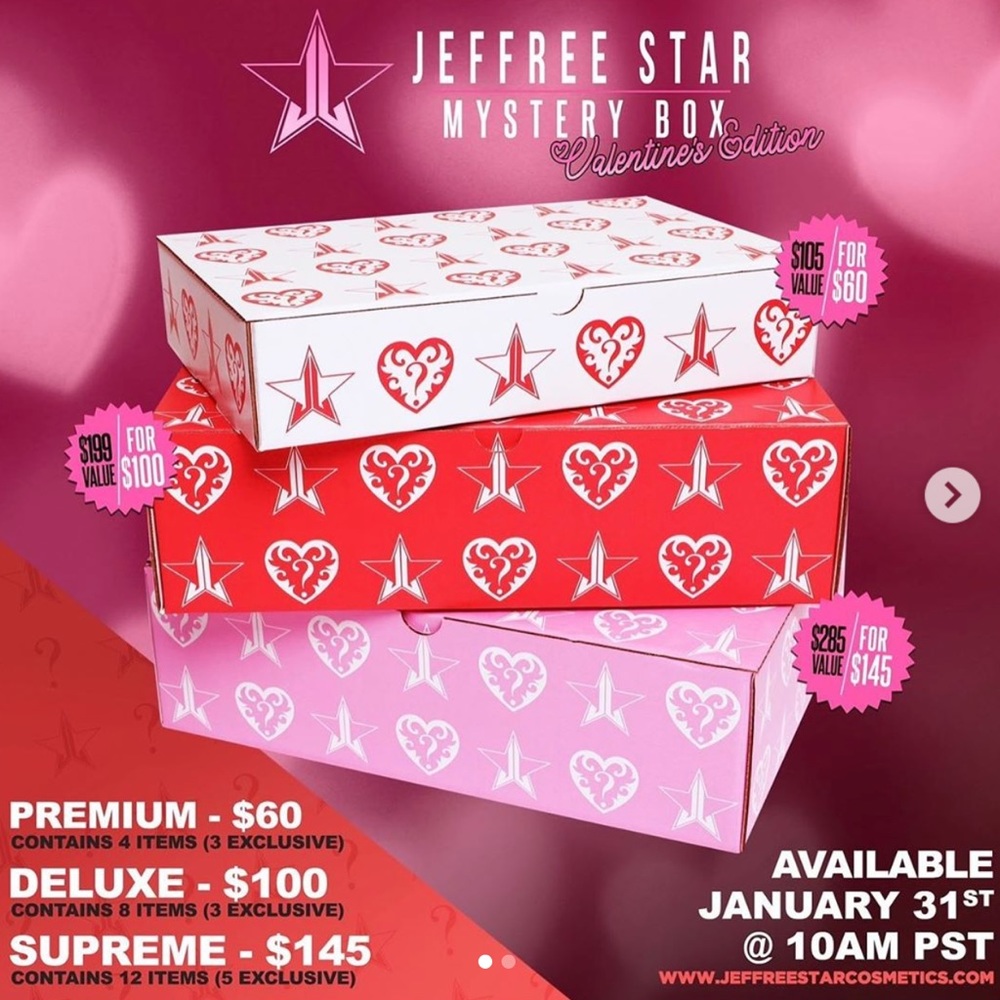 READY TO SHIP Jeffree Star PREMIUM mystery box